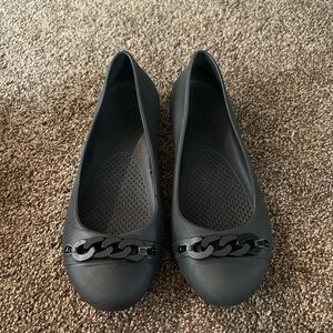 Crocs Stylish Black Women's Flats
